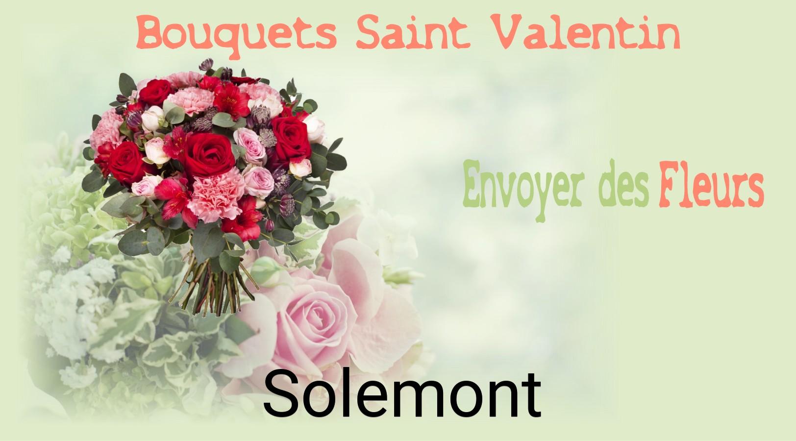 Roses de Saint-Valentin livrées à Solemont
